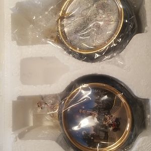 Disney Bradford Exchange The Magic of Disneyland Ornaments Set